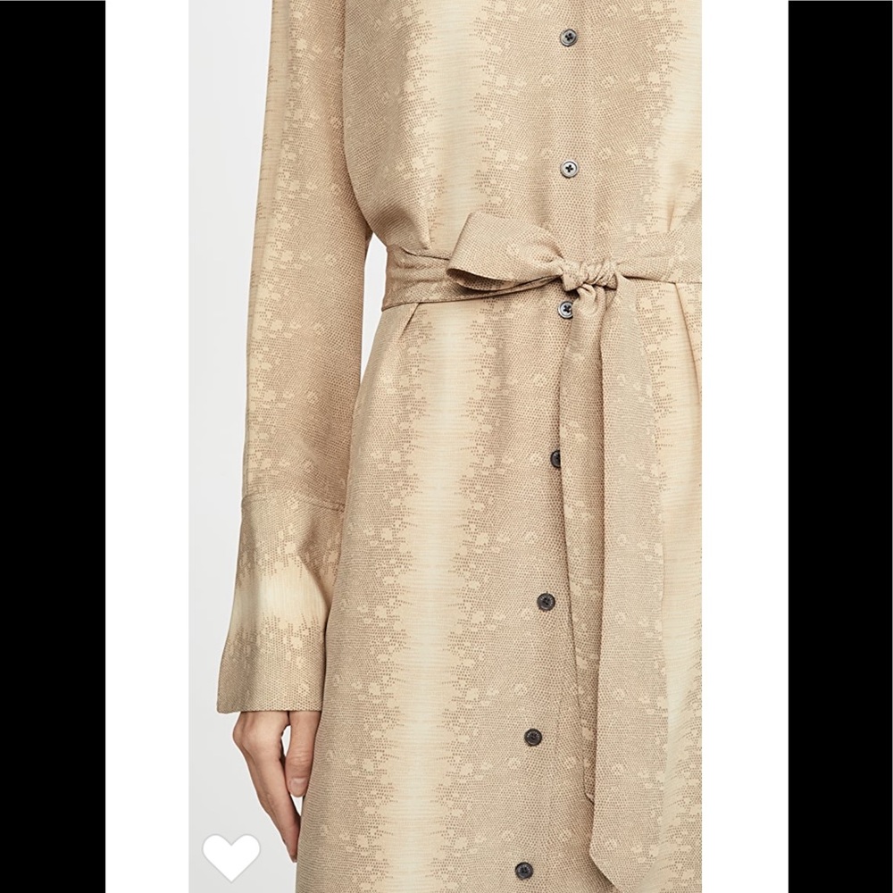EQUIPMENT FEMME Connell Silk Crepe de Chine Maxi Shirt Dress